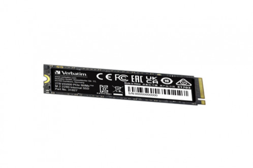 Verbatim Vi5000 M.2 SSD 2TB PCIe4 NVMe 31827 828725-36