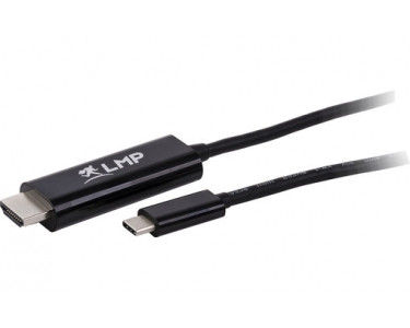 LMP Câble USB-C vers HDMI 2.0 4K à 60Hz 1,8 m noir CABLMP0001-30