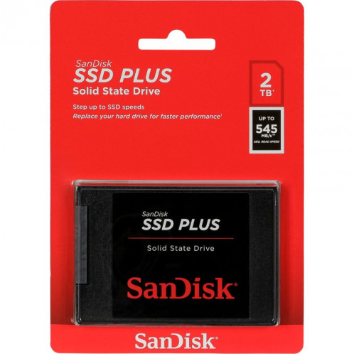 SanDisk SSD Plus 2TB Read 535 MB/s SDSSDA-2T00-G26 722311-31