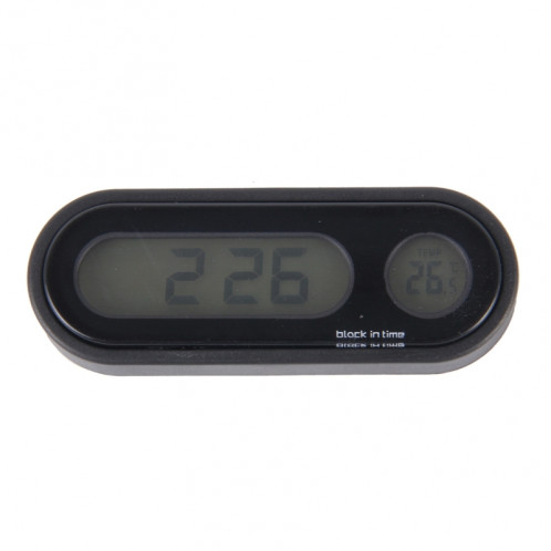 Thermomètre à température numérique multifonction Horloge Moniteur LCD Indicateur de détecteur de batterie Affichage ST2592-35