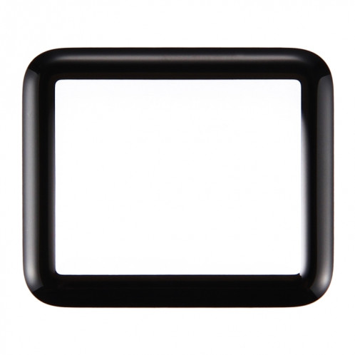 iPartsAcheter pour Apple Watch Série 1 38mm Front Screen Lentille extérieure en verre (Noir) SI124B540-35