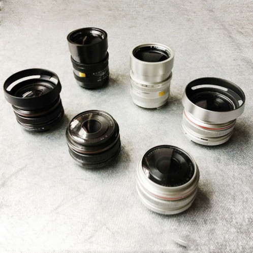 6 pièces faux modèle d'objectif d'appareil photo reflex numérique factice non fonctionnel accessoires de studio photo SH34141386-33