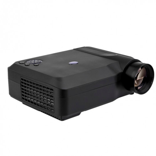 Projecteur Wejoy L3 300ANSI Lumens 5,8 pouces Technologie HD 1280 * 768 pixels avec télécommande, VGA, HDMI (Noir) SH455B1169-39