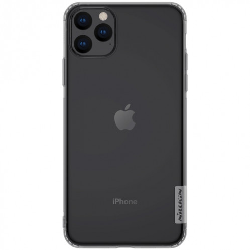 Pour iPhone 11 Pro Max Étui de protection souple et transparent NILLKIN Nature en TPU (Gris) SN103B842-37