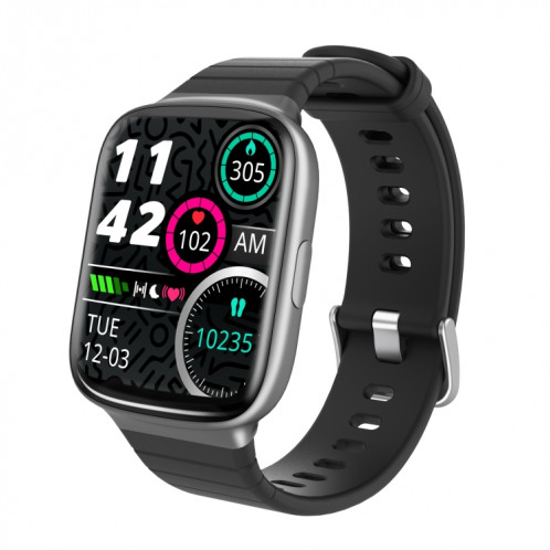 CS169 1,69 pouce IPS Screen 5ATM Sport Sport Smart Smart Watch, Support Surveillance du sommeil / Surveillance de la fréquence cardiaque / Mode Sport / Rappel des appels et d'informations entrants (Noir) SH001B1052-37