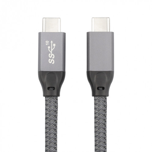 100W USB-C / TYPE-C Mâle à USB-C / Type-C Câble de données de la fonction Full-Fonction avec effet électronique, Longueur du câble: 0.5m SH26011824-37