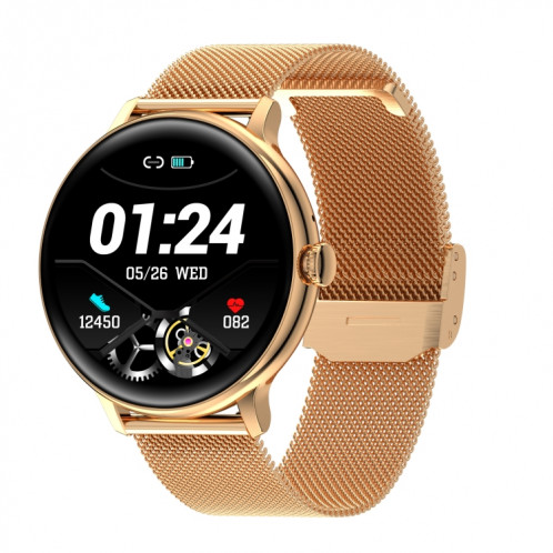 Q71 Pro 1,28 pouces TFT STRAPT STAND STALLE WATCH montre SMART START, support Bluetooth Call / Menstrual Cycle Rappel (Gold) SH601B1081-38