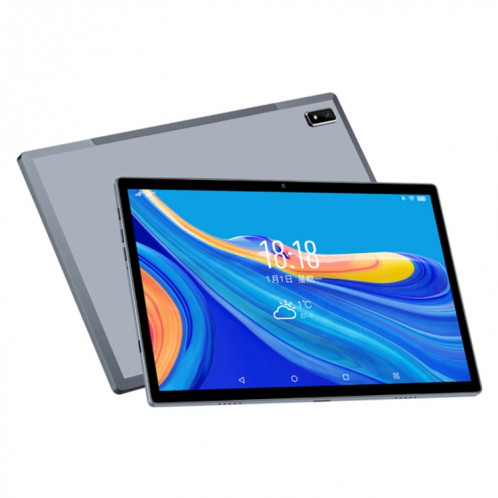 Tablette PC BDF P30 4G LTE 10,1 pouces, 8 Go + 256 Go, Android 12 MTK6762 Octa Core, prise en charge double SIM, prise UE (gris) SB301A1186-311