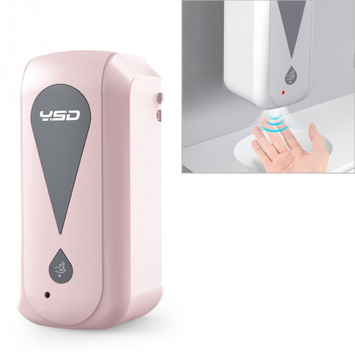 Distributeur de stérilisation par pulvérisation automatique sans contact à capteur infrarouge 1200ML (rose) SH821F1972-315
