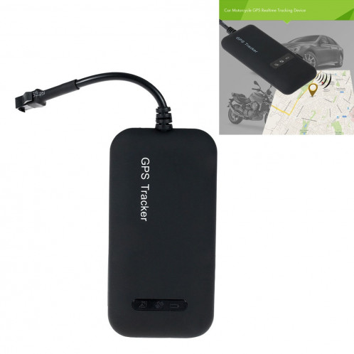Dispositif de suivi en temps réel de Smart GPS de voiture de voiture avec la lumière d'indicateur de LED, antenne GSM intégrée et antenne de GPS (noir) SD510B325-38