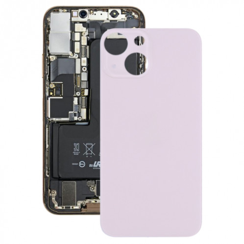 Couverture arrière de la batterie pour iPhone 13 mini (rose) SH78FL1698-36