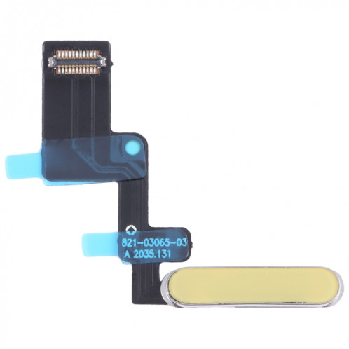 Câble flexible du bouton d'alimentation pour iPad 2022 A2696 A2757 (jaune) SH245Y884-34