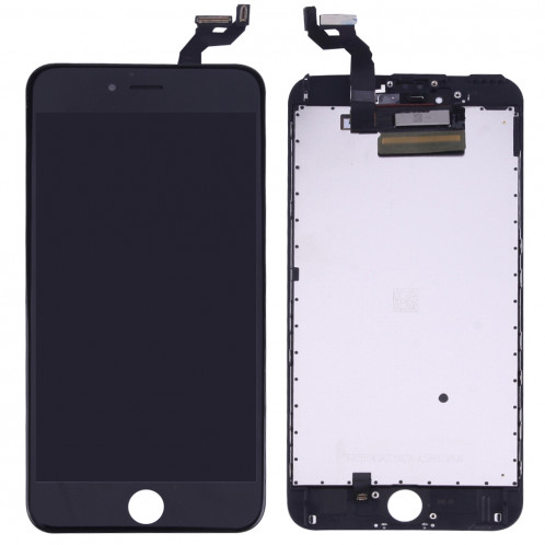 iPartsBuy 3 en 1 pour iPhone 6s Plus (LCD + Frame + Touch Pad) Assembleur de numériseur (Noir) SI014B463-37