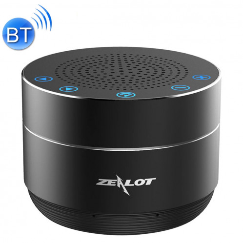 ZEALOT S19 3D Surround Basse Stéréo Touch Control Bluetooth V4.2 + EDR Haut-Parleur, Support AUX, Carte TF, Pour iPhone, Samsung, Huawei, Xiaomi, HTC et Autres Smartphones, Bluetooth Distance: environ 10m (Noir) SZ676B242-316