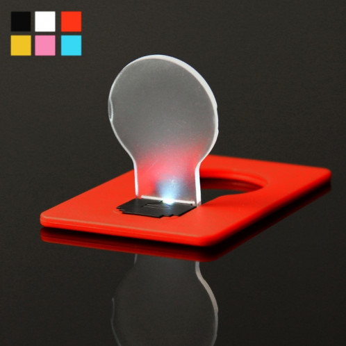 Lampe de poche à LED créative Lampe de carte ultra-fine, livraison couleur aléatoire SL00300-38