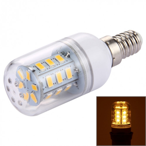 Ampoule de maïs E14 2.5W 24 LED SMD 5730 LED, AC 12-80V (blanc chaud) SH17WW903-311