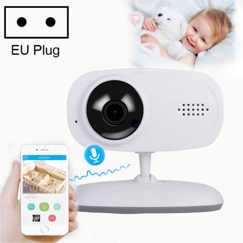Moniteur de bébé de caméra de surveillance sans fil WLSES GC60 720P, prise UE SH602B1951-317