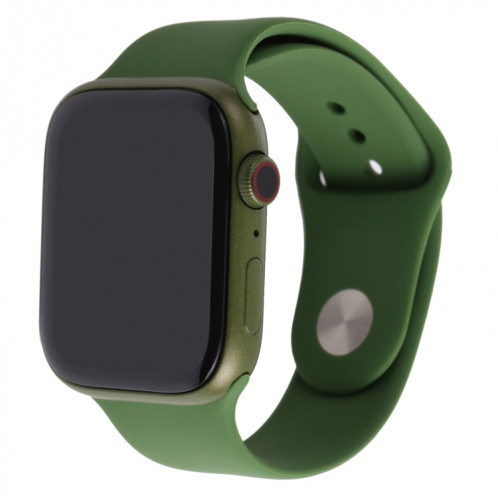 Modèle d'affichage factice d'écran non fonctionnel à écran noir pour la série Apple Watch 7 41mm (vert) SH089G61-35