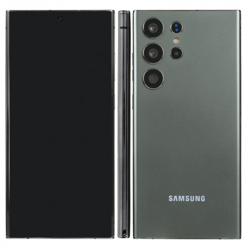 Pour Samsung Galaxy S23 Ultra 5G écran noir faux modèle d'affichage factice non fonctionnel (vert) SH901G1295-36