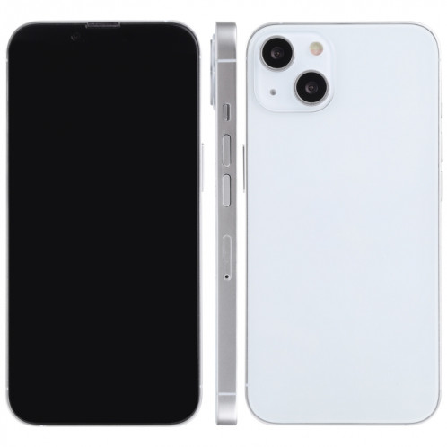 Pour iPhone 13, écran noir, faux modèle d'affichage factice non fonctionnel (blanc) SH922W401-36