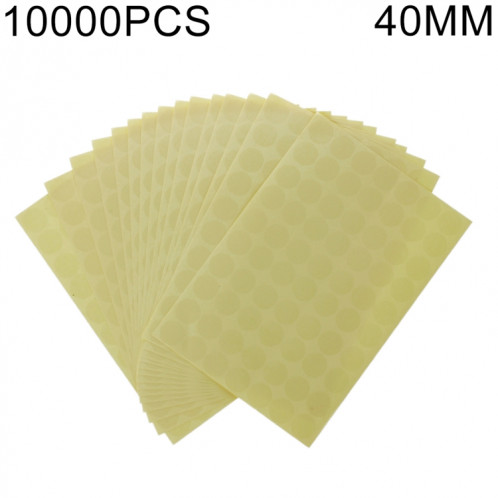 Autocollant de cachetage auto-adhésif transparent de forme ronde de 10000 PCS, diamètre: 40mm SH10421858-34