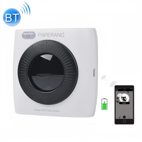 Imprimante Bluetooth portable PAPERANG P2 pour imprimante thermique SH2001295-316