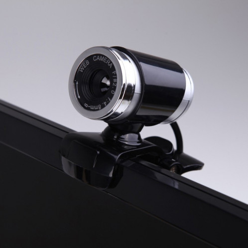 Webcam HXSJ A860 30 ips 12 mégapixels 480P HD pour ordinateur de bureau / ordinateur portable, avec microphone absorbant le son de 10 m, longueur: 1,4 m (noir) SH879B1528-33