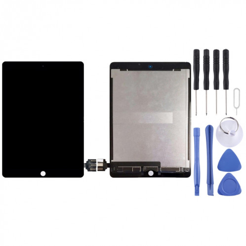 iPartsAcheter pour iPad Pro 9.7 pouces / A1673 / A1674 / A1675 LCD écran + écran tactile Digitizer Assemblée (Noir) SI456B1478-36
