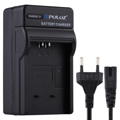 Chargeur de batterie PULUZ EU Plug avec câble pour batterie Canon NB-11L SP2227494-35