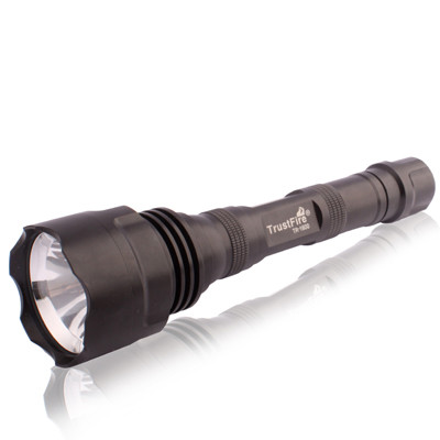 Lampe de poche à DEL TrustFire TR-1600 Super Bright, 6 DEL T6, compatible avec Li-18650 SH070A851-32