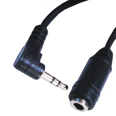 2,5 mâle à 3,5 câble convertisseur femelle, longueur: environ 15 cm (noir) S2-3021854-33