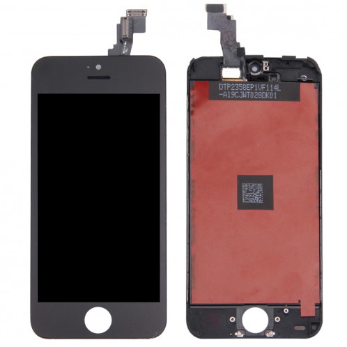 iPartsAcheter 3 en 1 pour iPhone 5C (LCD + Frame + Touch Pad) Digitizer Assemblée (Noir) SI0713168-38
