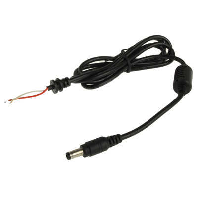 Câble d'alimentation mâle 4,0 x 1,7 mm DC pour adaptateur pour ordinateur portable, longueur: 1,2 m S40118651-32