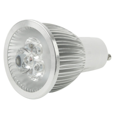 Ampoule de projecteur de GU10 3W LED, 3 LED, luminosité réglable, lumière blanche, CA 220V SH1418984-35