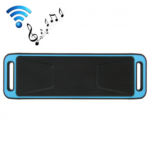 Haut-parleur de musique Bluetooth sans fil portable, prise en charge des téléphones mains libres et radio FM et carte TF, pour iPhone, Galaxy, Sony, Lenovo, HTC, Huawei, Google, LG, Xiaomi, autres smartphones (bleu) SH000L959-310