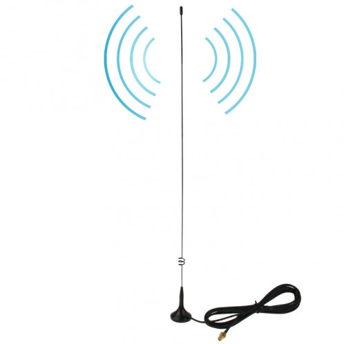 NAGOYA UT-108UV SMA Femelle Double Bande Magnétique Antenne Mobile pour Talkie Walkie, Antenne Longueur: 50cm SN5204401-36