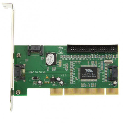Carte PCI SATA vers IDE Serial ATA / Contrôleur (Vert) SC10031959-35