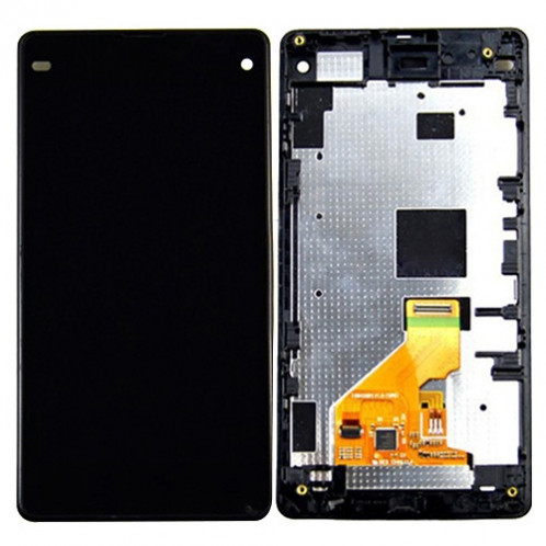 iPartsBuy LCD Affichage + Écran Tactile Digitizer Assemblée avec Cadre de Remplacement pour Sony Xperia Z1 Compact (Noir) SI028B546-36