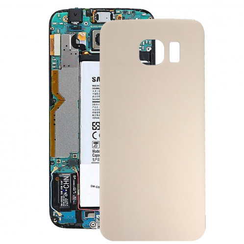 iPartsAcheter pour Samsung Galaxy S6 / G920F couvercle arrière de la batterie (or) SI177J270-36