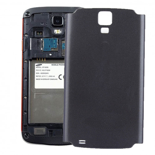 iPartsBuy Housse arrière d'origine pour Samsung Galaxy S4 Active / i537 (Noir) SI653B1945-37