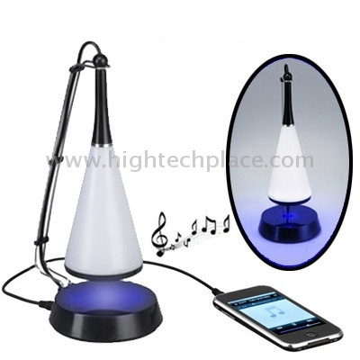 Touch Sensor USB lampe de bureau LED + mini haut-parleur Bluetooth V4.0 (noir) ST131B0-38