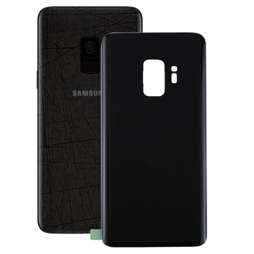 iPartsAcheter pour Samsung Galaxy S9 / G9600 Couverture Arrière (Noir) SI09BL725-36