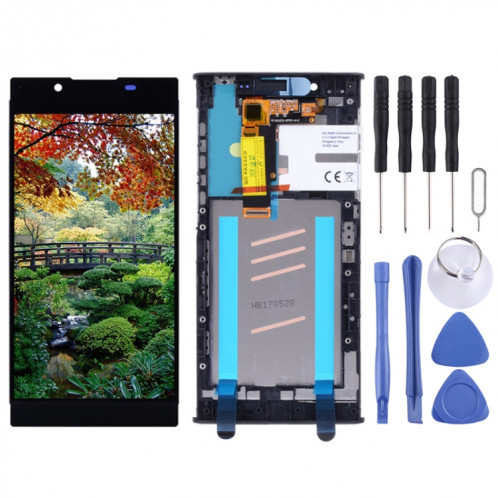 Écran LCD OEM pour Sony Xperia L1 G3311 G3312 G3313 Assemblage complet du numériseur avec cadre (Noir) SH59BL1530-34