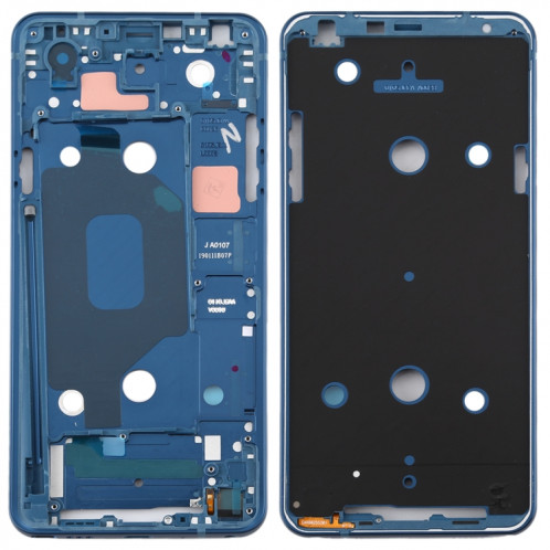 Boîtier avant plaque de cadre LCD pour LG Q Stylo 4 Q710 Q710MS Q710CS (bleu) SH304L216-36
