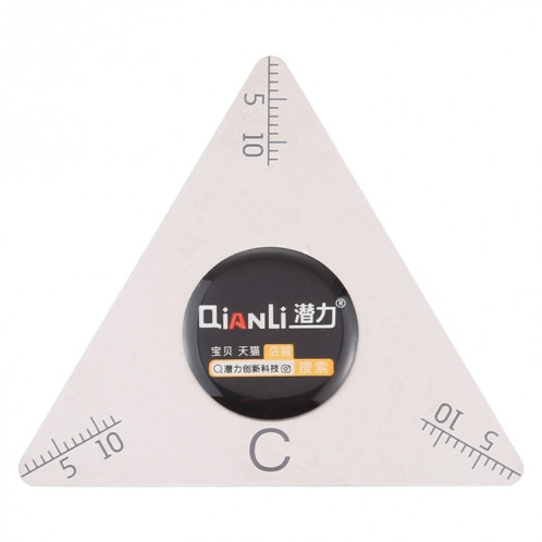 Outil d'ouverture de levier de forme de triangle de Qianli avec des échelles SQ52861741-36