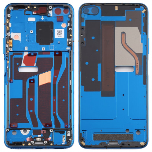 Plaque de cadre intermédiaire d'origine pour Huawei Honor V30 (bleu) SH583L1427-36