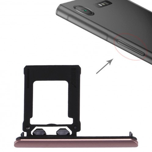 Micro SD Card Plateau pour Sony Xperia XZ1 (rose) SM566F771-35