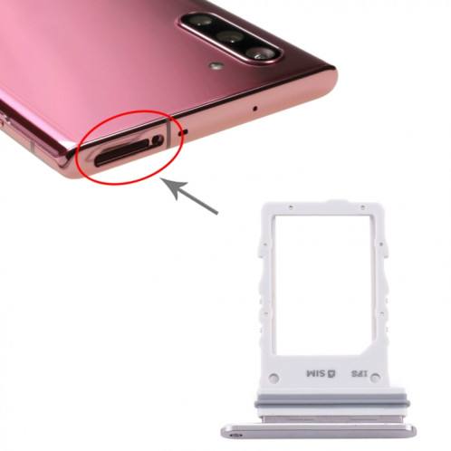 Pour plateau de carte SIM Samsung Galaxy Note10 5G (argent) SH996S1881-34