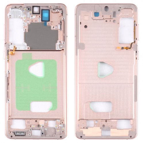 Pour Samsung Galaxy S21 + 5G SM-G996B Plaque de cadre intermédiaire (rose) SH224F112-36
