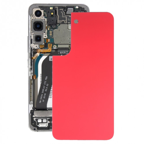 Pour le couvercle arrière de la batterie Samsung Galaxy S22 (rouge) SH77RL1965-36